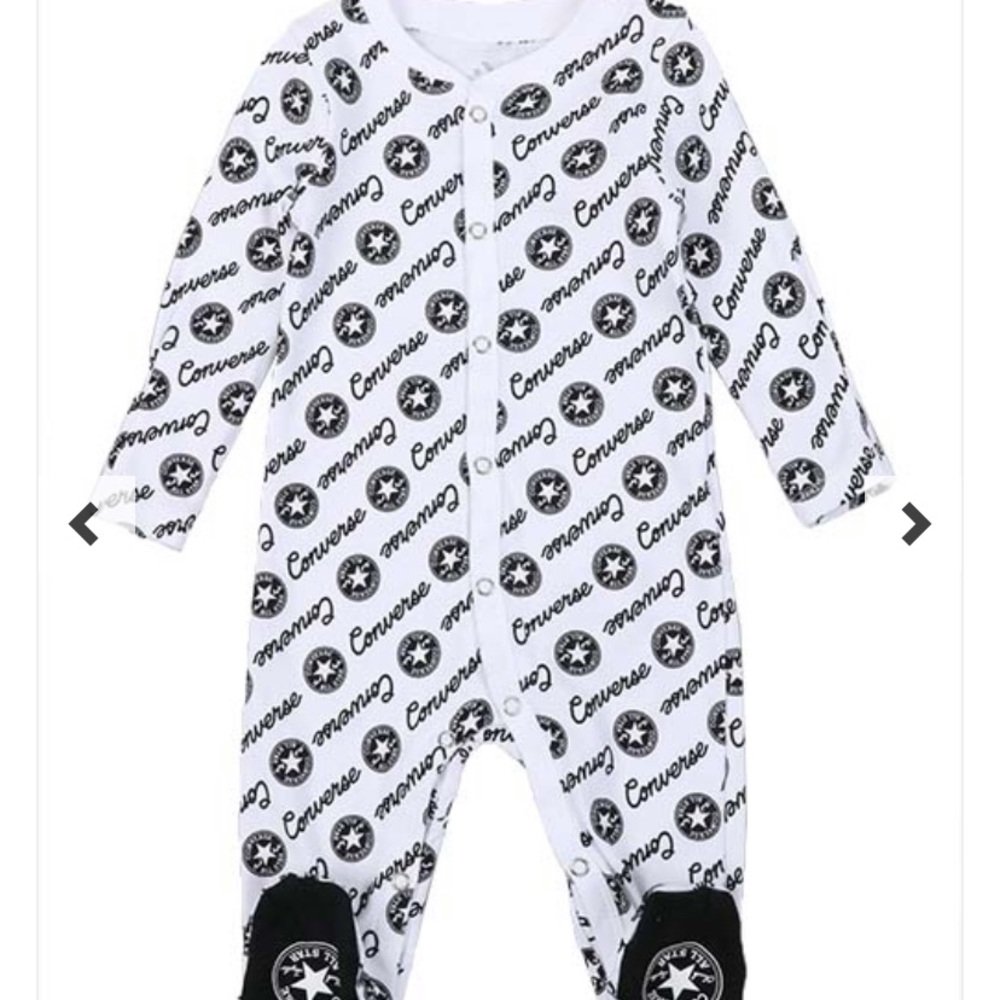 CONVERSE NEWBORN FOOTIE ONESIE